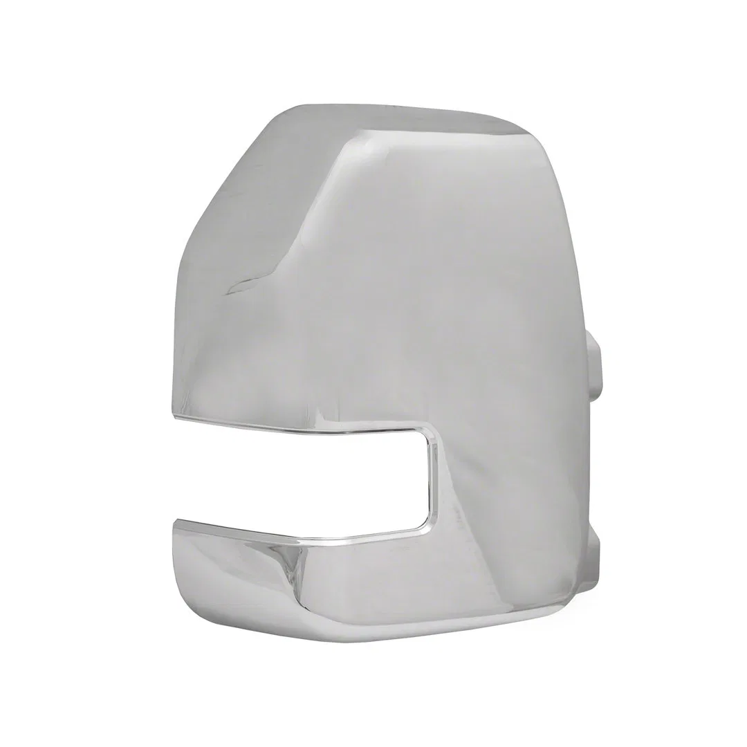 CCIMC67525 – COAST2COAST Exterior Mirror Cover, Full Towing Mirror Cover With Turn Signal Light Cutout Chrome Plated ...